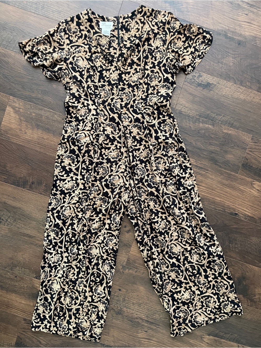 1990s Soft Rayon Jumpsuit